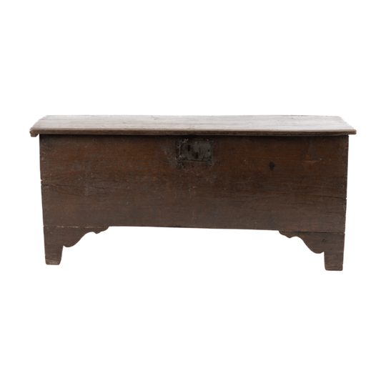 French Early 19th Century Plank Trunk