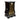 French Ebony Boulle Shaped Pedestal