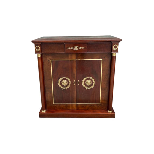 French Empire Mahogany Cabinet