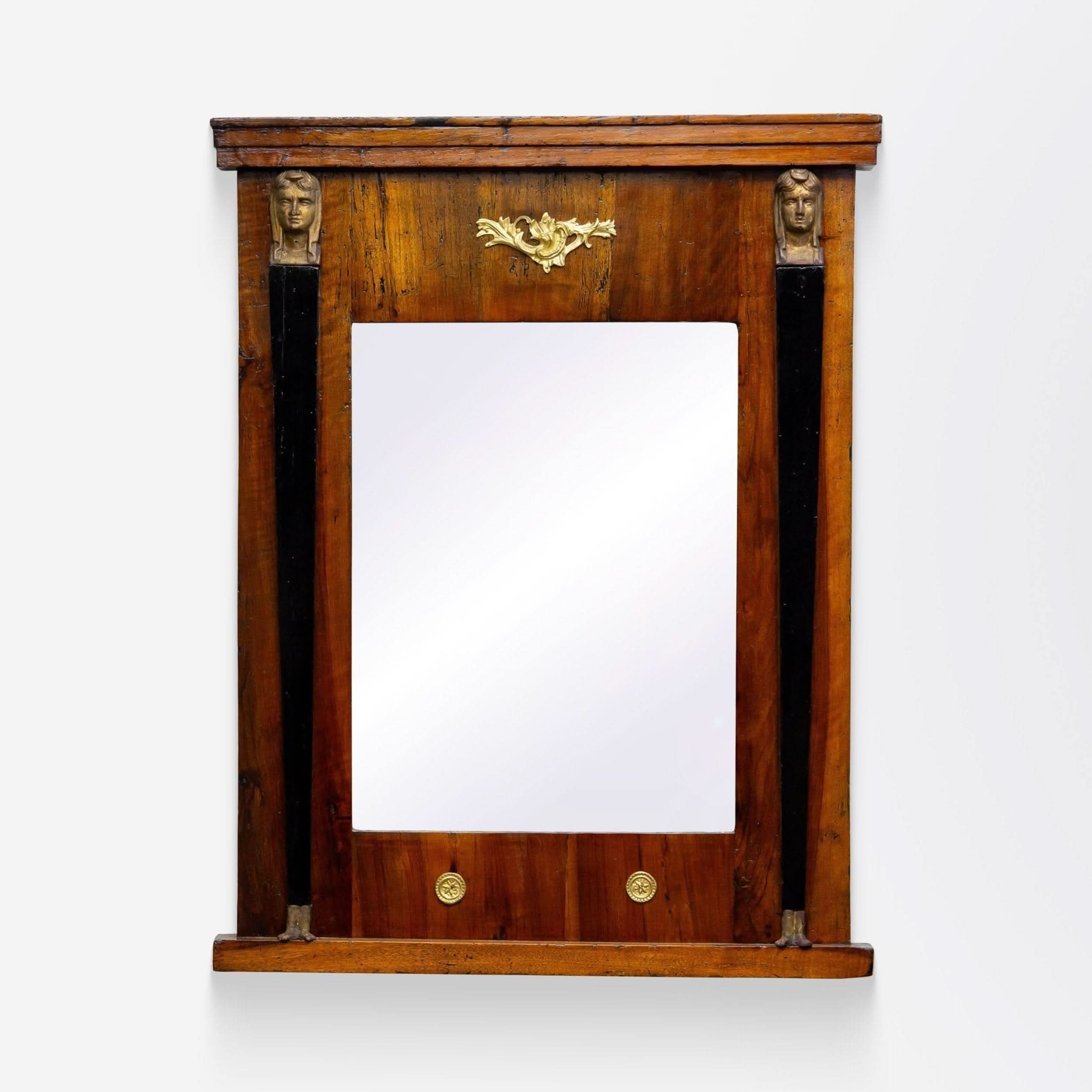French Empire Mirror with Ormolu Mounts | Bazaa | Designer, Vintage and Antique Furniture