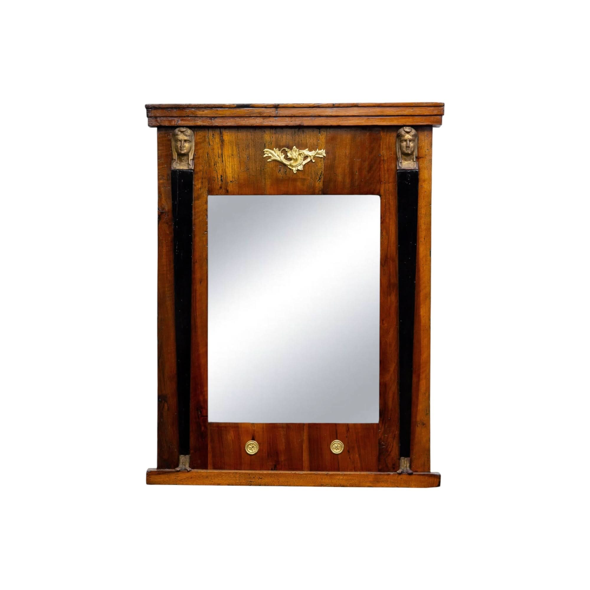 French Empire Mirror with Ormolu Mounts | Bazaa | Designer, Vintage and Antique Furniture