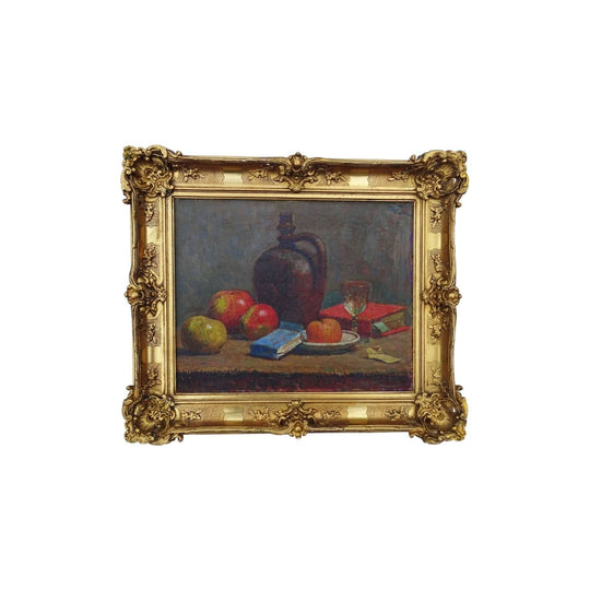 French Impressionist still life oil on canvas