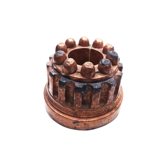 French kitchen copper aspic jelly mould