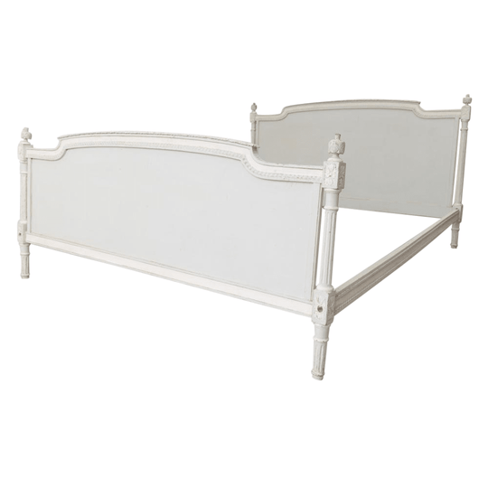 French Louis XVI Style King Bed Frame (Extended) – Frame Only