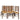 French Provincial Turned Oak Ladder-Back Chairs with Rush Seats, Set of 6 (Normandy, c.1930) | Bazaa | Designer, Vintage and Antique Furniture