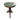 French Style Gueridon Side Table with Green Marble Top | Bazaa | Designer, Vintage and Antique Furniture