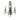 French Vintage Wrought Iron Chandlelier | Bazaa | Designer, Vintage and Antique Furniture