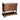 French walnut two door servery with rouge marble top c.1890 | Bazaa | Designer, Vintage and Antique Furniture