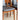 Fully Restored Noblett T-Back 'Boston' Dining Chairs Set of 4 - Black Vinyl | Bazaa | Designer, Vintage and Antique Furniture