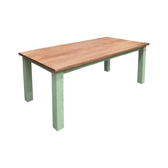 Fully Restored, Solid Oak Dining Table