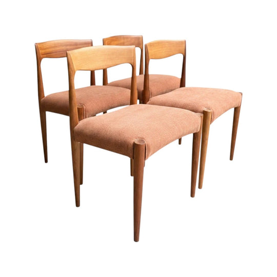 Fully Restored THB 'Milan' Dining Chairs Set of 4