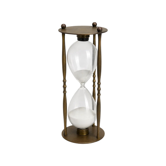 Large Rustic Hourglass Sand Timer Decor Vintage