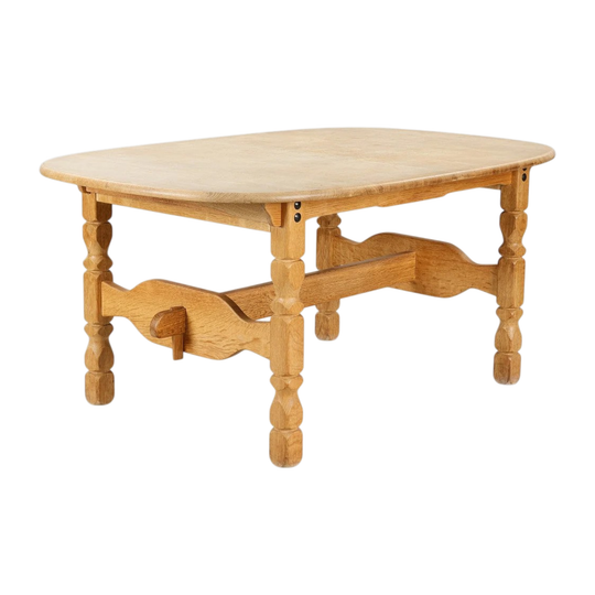 Henning Kjærnulf Oak 'Folk' Extension Table
