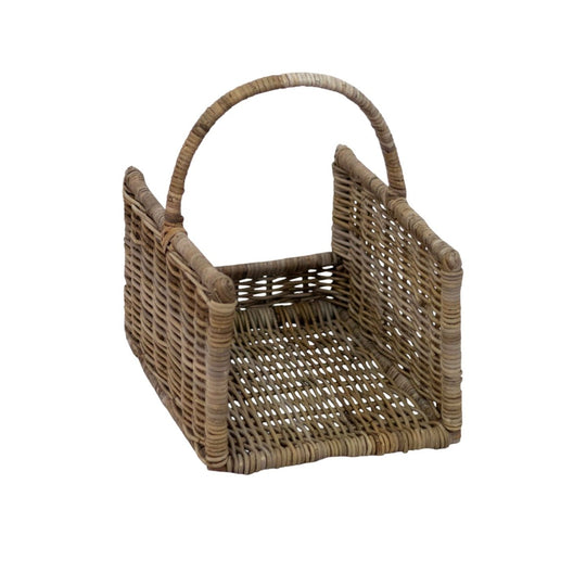 Gabi Antique Grey Magazine Rack