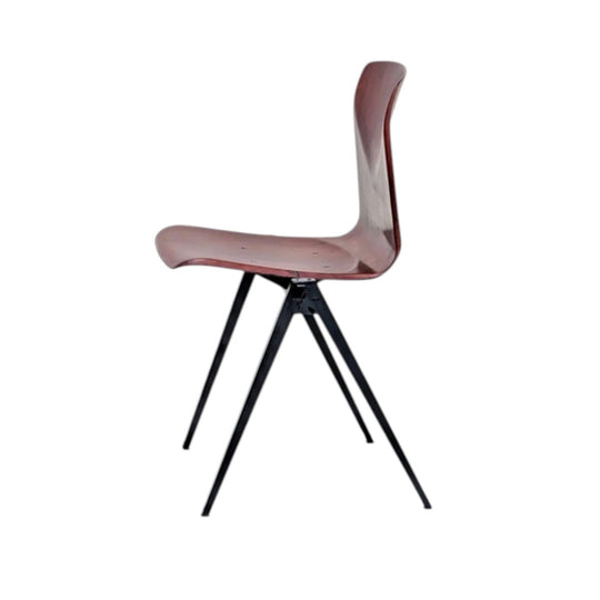 Galvanitas S22 'Thur-Op-Seat' Compass Chair – Pagholz & Black Steel