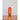 Geometric Glazed Ceramic Column Lamp in Retro Orange Glazed Terracotta | Bazaa | Designer, Vintage and Antique Furniture