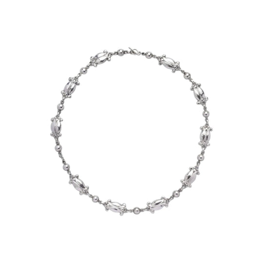 Georg Jensen Pattern 15 Sterling Silver Necklace, Denmark (mark for 1933–1944)