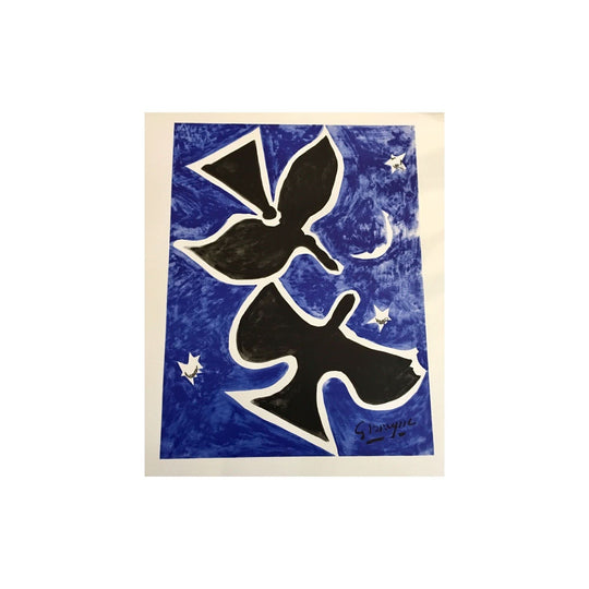 George Braque Les Oiseaux Medium Size