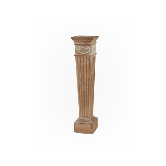 GEORGE III NEOCLASSICAL PINE PEDESTAL