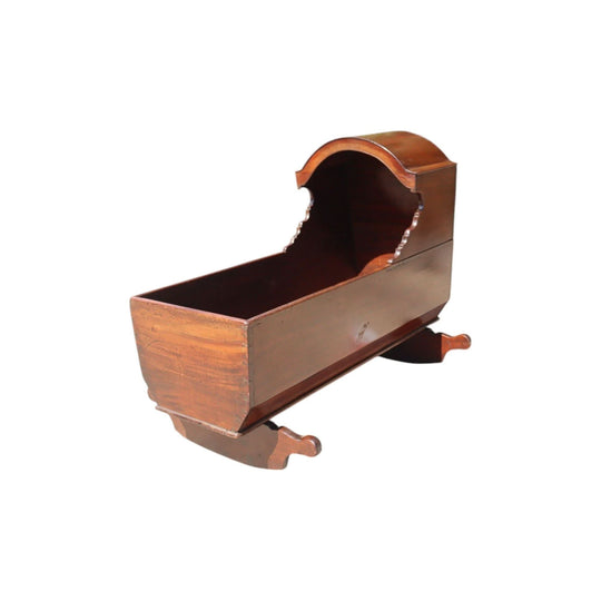 Georgian mahogany cradle