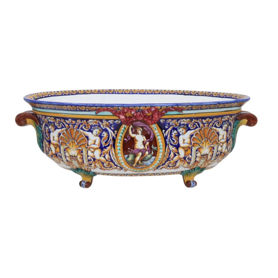 Gien Faience jardiniere or planter
