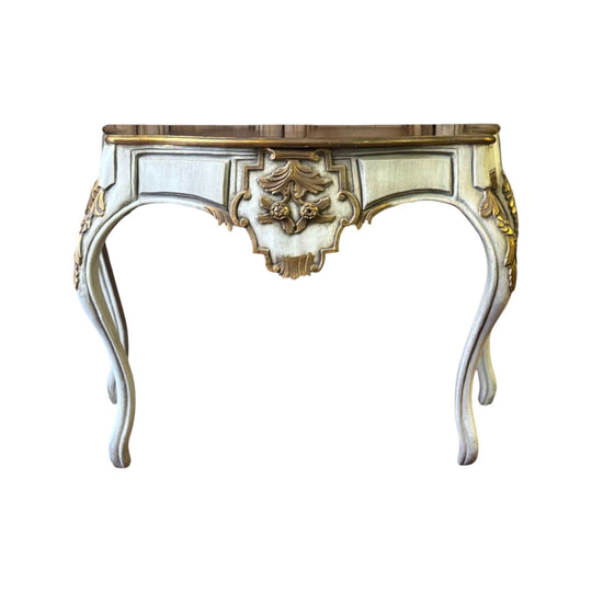 Gilt French Style Console Table
