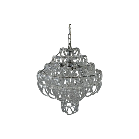Giogali SP 50 Glass Pendant by Vistosi Italy 1970s