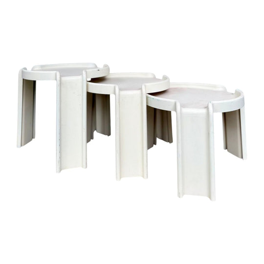 Giotto Stoppino for Kartell - Post-modern retro nesting side tables
