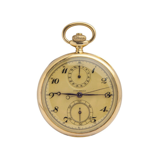 Girard Perregaux 18k Gold Chronograph Fob Watch