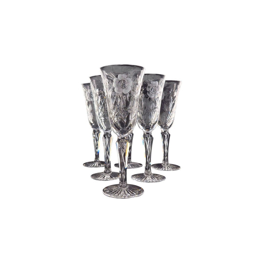 Engraved Champagne Flutes