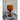 Glasses Set Amber Vintage Goblets Heavy Glass Stemware Retro Barware Cocktail Set | Bazaa | Designer, Vintage and Antique Furniture