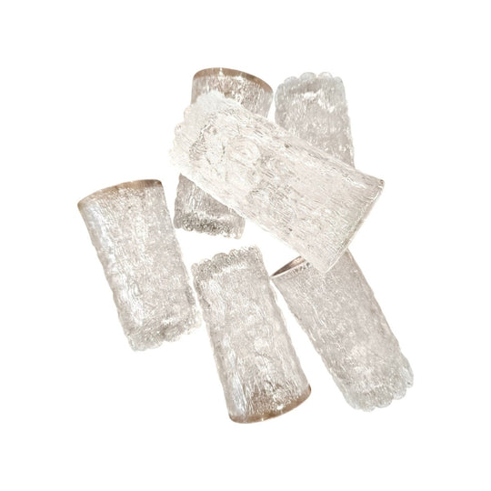 Goebel, West Germany "Tree Bark" Tumblers