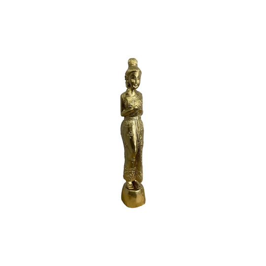 Golden Thai Woman Figure