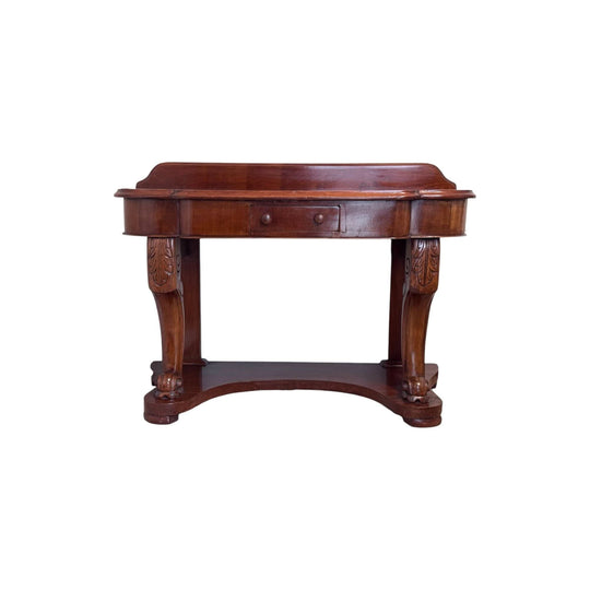 Gorgeous Antique Cedar Hall or Lamp Table