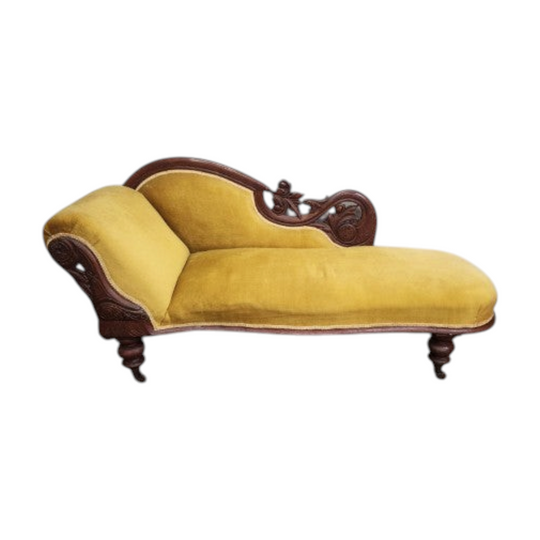 Antique Cedar Chaise Lounge