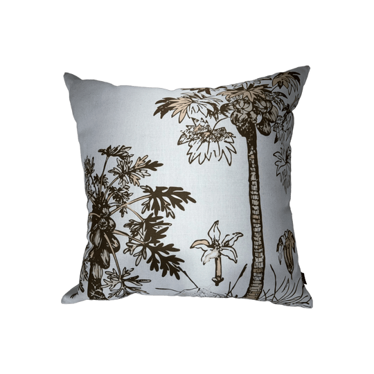 Grace Garrett Botanical Toile Pattern Throw Cushion