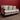 Grand Antique Victorian - Style Walnut Sofa with Cream Floral Upholstery and Cushions | Bazaa | Designer, Vintage and Antique Furniture