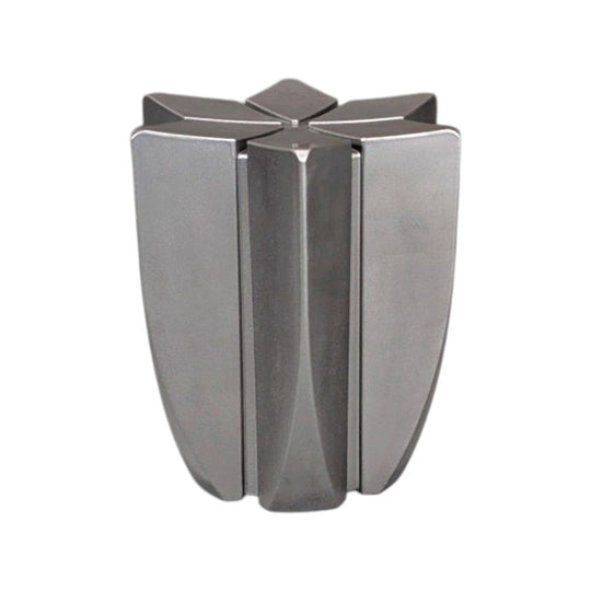 Graphite Star Form Side Table