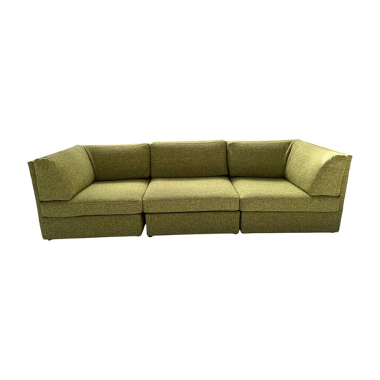 Green Boucle Modular Sofa Set - Preorder