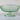 Green Crystal Glass Pedestal Bowl Villeroy Boch BELLISSIMO with textured floral Bowl/ Blue Centre piece Bowl - Bazaa