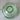 Green Crystal Glass Pedestal Bowl Villeroy Boch BELLISSIMO with textured floral Bowl/ Blue Centre piece Bowl - Bazaa