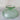 Green Crystal Glass Pedestal Bowl Villeroy Boch BELLISSIMO with textured floral Bowl/ Blue Centre piece Bowl - Bazaa