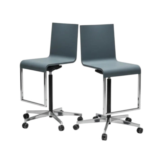 Grey Vitra .03 High Chair by Marrten Van Severen & Fabian Schwaerzler