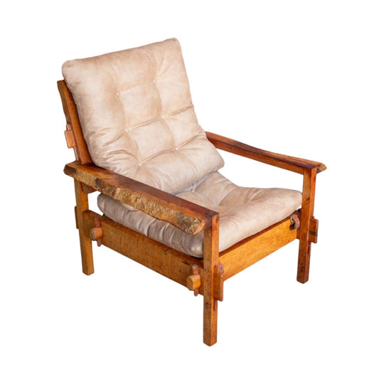 Griffith Tablecraft Armchair by Jeremy Griffith — Upholstered in Warwick Eastwood Sand