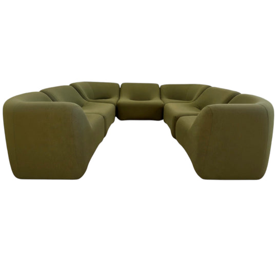 7-Piece Featherston Numero Vintage Modular Sofa Set - Custom Reupholstered