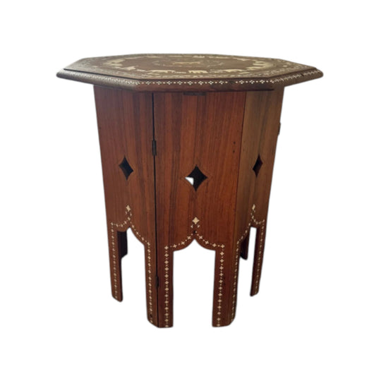 Antique Moroccan folding table