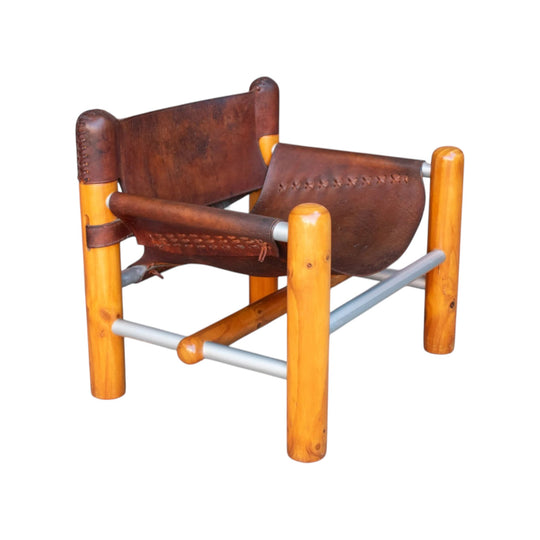 Robert Dunlop Tanderra Chair – Mid-Century Campaign Chair
