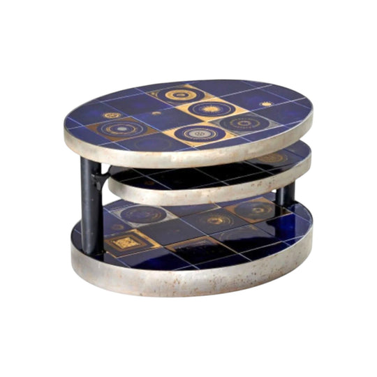 Georges PELLETIER French Ceramic Coffee Table
