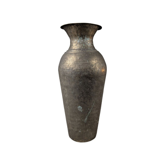 Hammered Pewter Vase | Early 20th Century