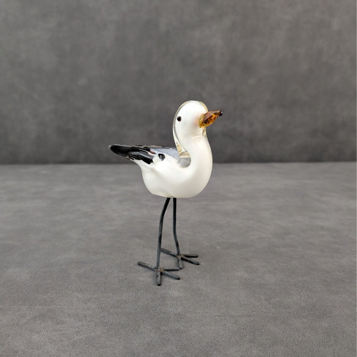 Hand Blown Glass Shore Bird | Contemporary Interior Object | Bazaa | Designer, Vintage and Antique Furniture